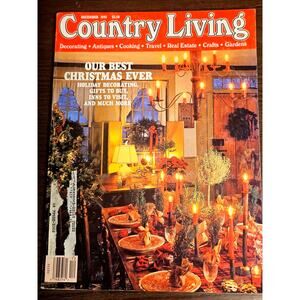 Country Living Magazine December 1992 Holiday Christmas Decorating Crafts